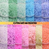 Cườm mờ frosted 2mm