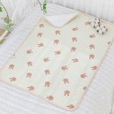 Tấm Lót Sơ Sinh Chống Thấm Muslin 50x70cm