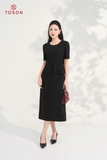 41036B05 - Đầm peplump đen đũi nhật