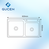 CHẬU RỬA BÁT GUCEN G-1200AG1