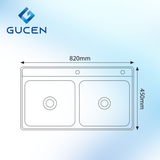 CHẬU RỬA BÁT GUCEN G-1200GB3