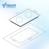 BẾP TỪ ĐÔI VINGER VG-286MEC