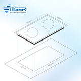 BẾP TỪ ĐÔI VINGER VG-60IPLUS