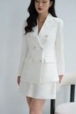 Blazer double breast - 6 khuy - cotton