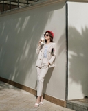 Choux creme blazer