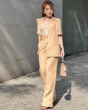 Chouquettle linen trousers