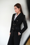 Blazer double breast - 6 khuy - cotton