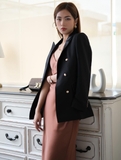 Blazer double breast - 6 khuy - cotton