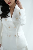 Blazer double breast - 6 khuy - cotton