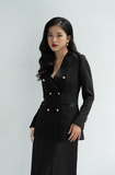 Blazer double breast - 6 khuy - cotton
