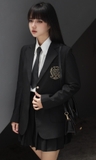 Westminster Blazer in Black (NEW LOGO HEART)