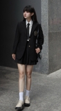 Westminster Blazer in Black (NEW LOGO HEART)