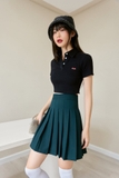 Westminster Pleated mini skirt