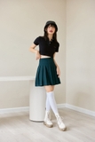 Westminster Pleated mini skirt