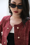 Tarte tatin cropped blazer