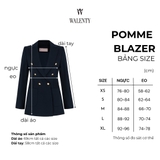 Pomme Navy Blazer