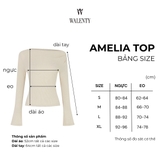 Áo kiểu Amelia