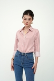 Basic Red Striped Shirt