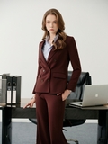 Áo Blazer Nữ Louren 6 Khuy Dáng Suông Có Túi WALENTY