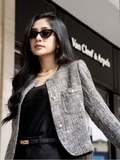 Áo Jacket Noira chất Tweed - 3 phiên bản màu