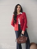 Áo Jacket Versatile chất liệu tweed sang trọng, dễ phối đồ