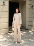 Áo Blazer Công Sở Nữ Louisa Tay Dài Vạt Chéo