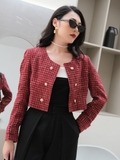 Tarte tatin cropped blazer