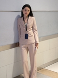 Blazer 2 khuy - Beige