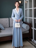 Quần suông xếp ly lớn Blaine WALENTY