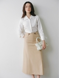 Áo Sơ Mi Nữ Pure Trắng Dài Tay Phom Ôm Công Sở WALENTY
