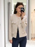 Áo Jacket Versatile chất liệu tweed sang trọng, dễ phối đồ