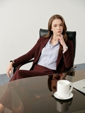 Áo Blazer Nữ Louren 6 Khuy Dáng Suông Có Túi WALENTY