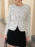 Áo Jacket Noira chất Tweed - 3 phiên bản màu