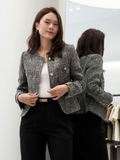 Áo Jacket Noira chất Tweed - 3 phiên bản màu