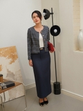 Cole Navy Striped Cardigan