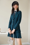 Westminster Pleated mini skirt