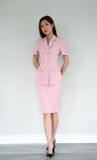 Rosé Short Sleeve Blazer