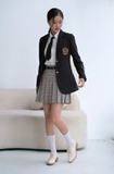 Westminster Blazer in Black (NEW LOGO HEART)