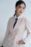 Maya Checked Blazer