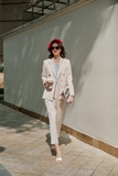 Choux creme blazer