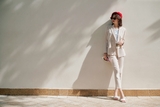 Choux creme blazer