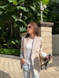 Choux creme blazer