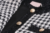 Áo khoác tweed hoạ tiết houndstood Harley WALENTY