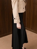 Modern Cropped Trench Coat
