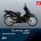 Bộ tem Honda Wave 125i Led Thái Lan màu đen đời 2021