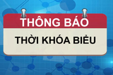 Thời khóa biểu