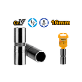 Đầu Tuýp Mở Bugi 1/2 inch-16mm INGCO HSPS12161