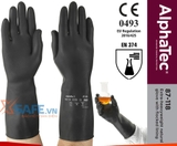 Găng tay chống hóa chất chịu Axit AlphaTec Marigold G17K 87-118