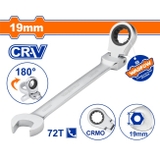 Cờ Lê Vòng Miệng Tự Động Lắc Léo 19mm WADFOW WSA6119