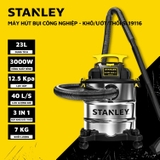 Máy hút bụi Công nghiệp 3 chức năng 23L Stanley SL19116